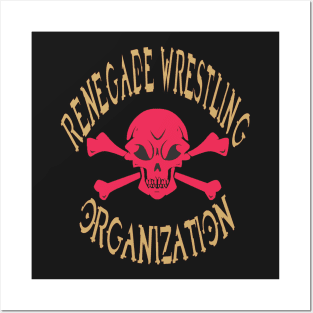 Renegade Wrestling Organization Tee Posters and Art